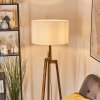 Flemming lampa stojąca kolory naturalne, czarny, 1-punktowy