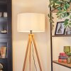 Flemming lampa stojąca kolory naturalne, czarny, 1-punktowy