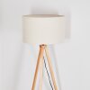 Flemming lampa stojąca kolory naturalne, czarny, 1-punktowy
