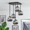 Ripoll Lampa sufitowa, Kula świetlna Chrom, Przydymiony, 5-punktowe