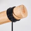 Koyoto lampa wisząca, kula świetlna, lampa wisząca kolory naturalne, czarny, 5-punktowe