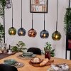 Koyoto Lampa wisząca, Kula świetlna, Lampa wisząca Ecru, Czarny, 5-punktowe