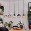Koyoto Lampa wisząca, Kula świetlna, Lampa wisząca Ecru, Czarny, 5-punktowe
