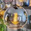 Koyoto Lampa wisząca, Kula świetlna, Lampa wisząca Niebeieski, Złoty, Zielony, Przezroczysty, 6-punktowe