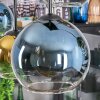 Koyoto lampa wisząca, kula świetlna, lampa wisząca niebeieski, złoty, zielony, przezroczysty, miedziany, 6-punktowe
