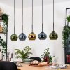 Koyoto lampa wisząca, kula świetlna, lampa wisząca kolory naturalne, czarny, 5-punktowe
