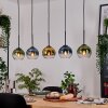 Koyoto lampa wisząca, kula świetlna, lampa wisząca kolory naturalne, czarny, 5-punktowe