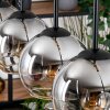 Koyoto Lampa wisząca, Kula świetlna, Lampa wisząca Ecru, Czarny, 5-punktowe