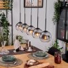 Koyoto Lampa wisząca, Kula świetlna, Lampa wisząca Ecru, Czarny, 5-punktowe