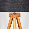 Flemming lampa stojąca kolory naturalne, czarny, 1-punktowy