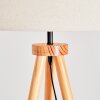 Flemming Lampa stojąca Ecru, Czarny, 1-punktowy
