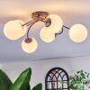 Chehalis Lampa sufitowa, Kula świetlna Biały, 6-punktowe