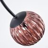Chehalis Lampa sufitowa, Kula świetlna 56 cm Niebeieski, Zielony, W kolorze miedzi, 6-punktowe