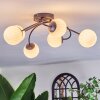Chehalis Lampa sufitowa, Kula świetlna Biały, 6-punktowe