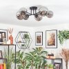 Chehalis Lampa sufitowa, Kula świetlna 20 cm Przydymiony, 6-punktowe
