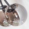 Chehalis Lampa sufitowa, Kula świetlna 20 cm Przydymiony, 6-punktowe