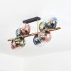 Gastor Lampa sufitowa, Kula świetlna Złoty, Czarny, 8-punktowe