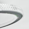 Ronak Lampa sufitowa LED Czarny, 1-punktowy, Zdalne sterowanie