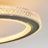 Ronak Lampa sufitowa LED Czarny, 1-punktowy, Zdalne sterowanie