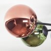 Chehalis Lampa sufitowa, Kula świetlna Niebeieski, Zielony, W kolorze miedzi, 6-punktowe Chehalis Lampa sufitowa, Kula świetlna Niebeieski, Zielony, W kolorze miedzi, 6-punktowe