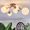 Chehalis Lampa sufitowa, Kula świetlna 60 cm Biały, 6-punktowe