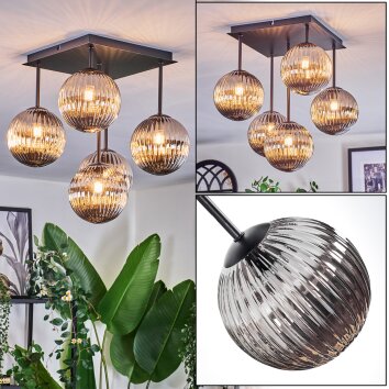 Chehalis Lampa sufitowa, Kula świetlna Przydymiony, 5-punktowe