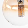 Chehalis Lampa sufitowa, Kula świetlna W kolorze bursztynu, Przezroczysty, 5-punktowe