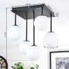 Chehalis Lampa sufitowa, Kula świetlna Biały, 5-punktowe