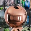 Koyoto lampa wisząca, kula świetlna, lampa wisząca niebeieski, zielony, miedziany, 6-punktowe