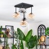 Chehalis lampa sufitowa, kula świetlna bursztynowy, przezroczysty, przydymiony, 5-punktowe