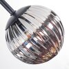 Chehalis lampa sufitowa, kula świetlna bursztynowy, przezroczysty, przydymiony, 5-punktowe