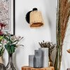 Lindberg Lampa ścienna, Spot ścienny Czarny, 1-punktowy