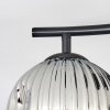 Ripoll lampa sufitowa, kula świetlna chrom, przydymiony, 2-punktowe
