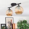 Gastor lampa sufitowa, kula świetlna bursztynowy, 2-punktowe