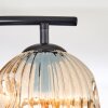 Gastor lampa sufitowa, kula świetlna bursztynowy, 2-punktowe