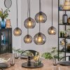 Koyoto lampa wisząca, kula świetlna, lampa wisząca przydymiony, 6-punktowe