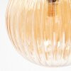 Chehalis Lampa sufitowa, Kula świetlna 62 cm W kolorze bursztynu, Przezroczysty, Przydymiony, 6-punktowe