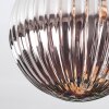 Chehalis Lampa sufitowa, Kula świetlna W kolorze bursztynu, Przezroczysty, Przydymiony, 5-punktowe