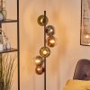 Koyoto kula świetlna, lampa stojąca 32 cm niebeieski, zielony, przezroczysty, miedziany, 6-punktowe