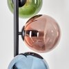 Gastor kula świetlna, lampa stojąca 34 cm niebeieski, zielony, miedziany, 6-punktowe