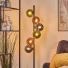 Gastor kula świetlna, lampa stojąca 34 cm niebeieski, zielony, miedziany, 6-punktowe