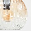 Ripoll lampa sufitowa, kula świetlna bursztynowy, przezroczysty, przydymiony, 10-punktowe
