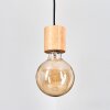 Sydan Lampa wisząca, Lampa wisząca Ecru, Czarny, 1-punktowy