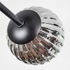 Chehalis Lampa sufitowa, Kula świetlna 51 cm W kolorze bursztynu, Przezroczysty, Przydymiony, 6-punktowe