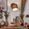 Bassagoda Lampa ścienna, Spot ścienny Czarny, 1-punktowy