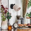 Bassagoda Lampa ścienna, Spot ścienny Czarny, 1-punktowy