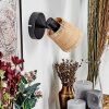 Lindberg Lampa ścienna, Spot ścienny Czarny, 1-punktowy