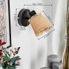 Lindberg Lampa ścienna, Spot ścienny Czarny, 1-punktowy