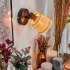 Lindberg Lampa ścienna, Spot ścienny Czarny, 1-punktowy