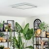 Finsrud Lampa sufitowa, Panel LED Srebrny, 1-punktowy